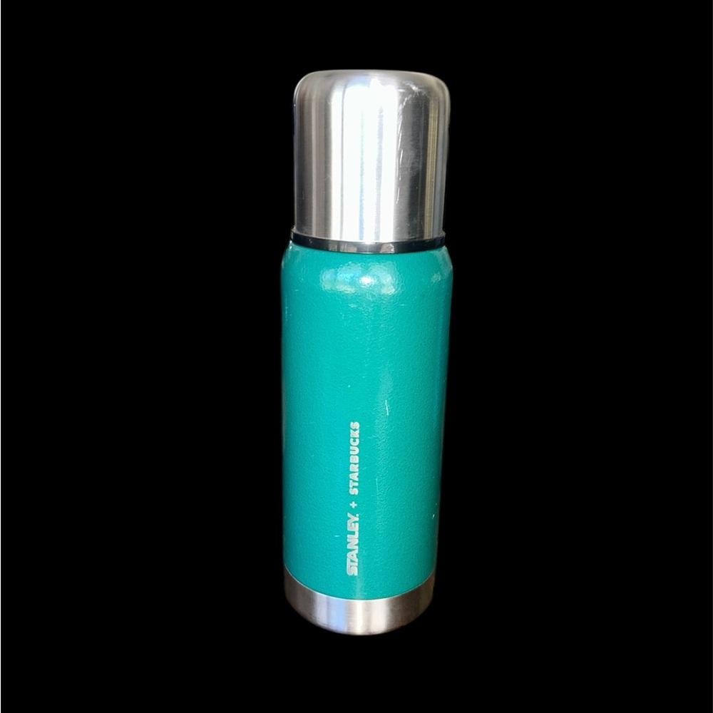 Limited Edition Starbucks x Stanley Thermal Thermos, Green, Stainless Steel.